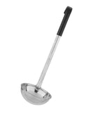 1 pc. Ladle w/ Black PVC Handles - Chefwareessentials.com