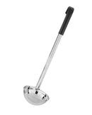 1 pc. Ladle w/ Black PVC Handles - Chefwareessentials.com