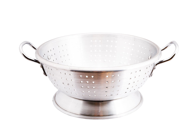 Aluminum Colander-Heavy Duty - Chefwareessentials.com