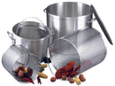 Professional Aluminum Stock Pot with Basket - Chefwareessentials.com