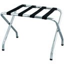 Alegacy® Folding Luggage Rack-Chrome - Chefwareessentials.com