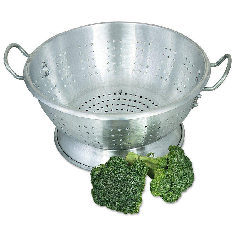 Aluminum Colander-Heavy Duty - Chefwareessentials.com