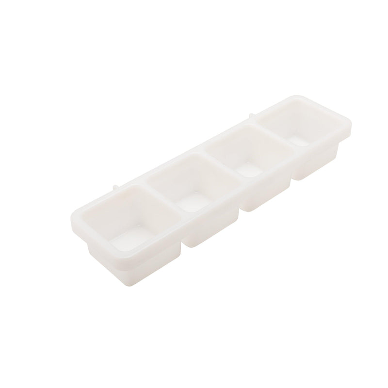 Bar Caddy - Condiment Tray, 4 Compartment Bar Caddy Only - Chefwareessentials.com
