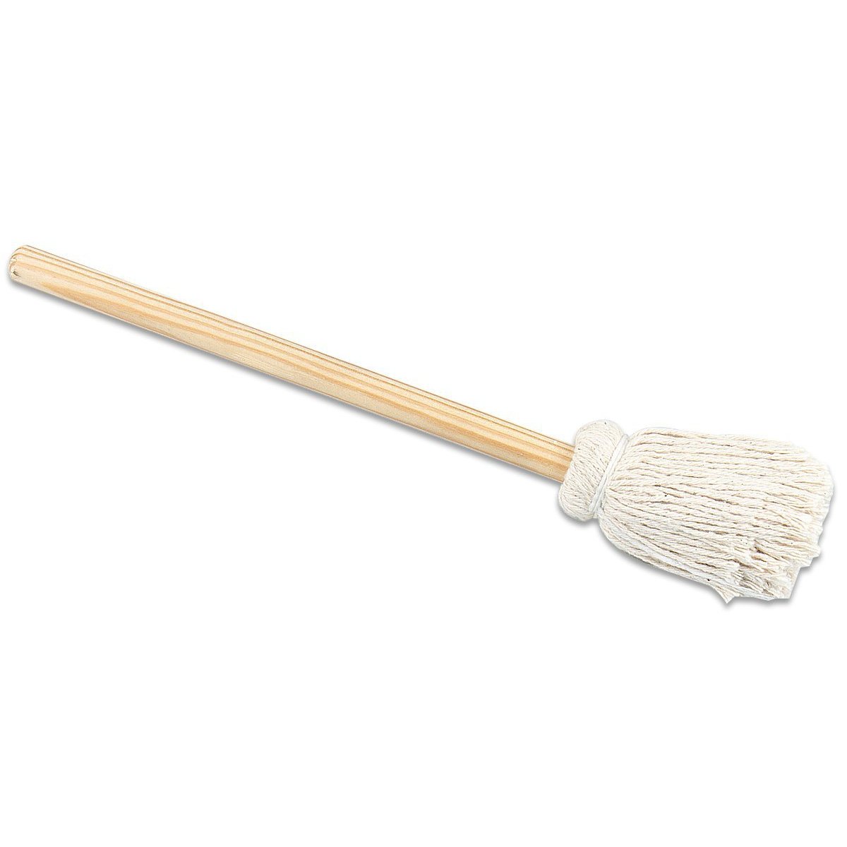HighQuality Dish & Grease Mop w/ Wood Handle, EasytoClean