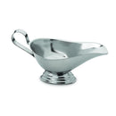 Gravy Boat with Stepped Bottom, Stainless Steel - Chefwareessentials.com