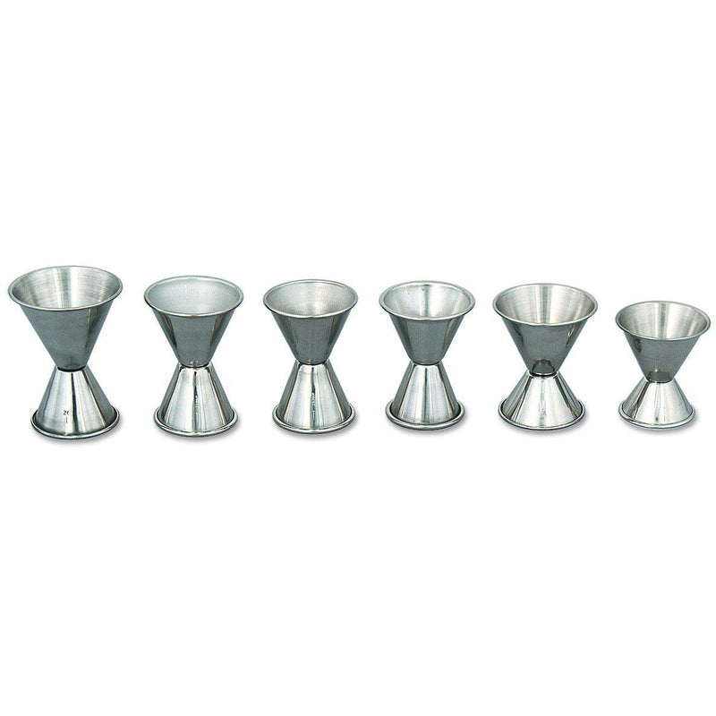 S/S Double Jigger - Chefwareessentials.com