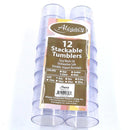 Stack-able Plastic Tumblers-12 each per pack - Chefwareessentials.com