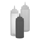 Wide Mouth Squeeze Bottle-One Dozen per Pack - Chefwareessentials.com