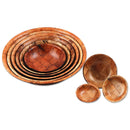 Woven Wood Salad Bowls-One Dozen Per Box - Chefwareessentials.com